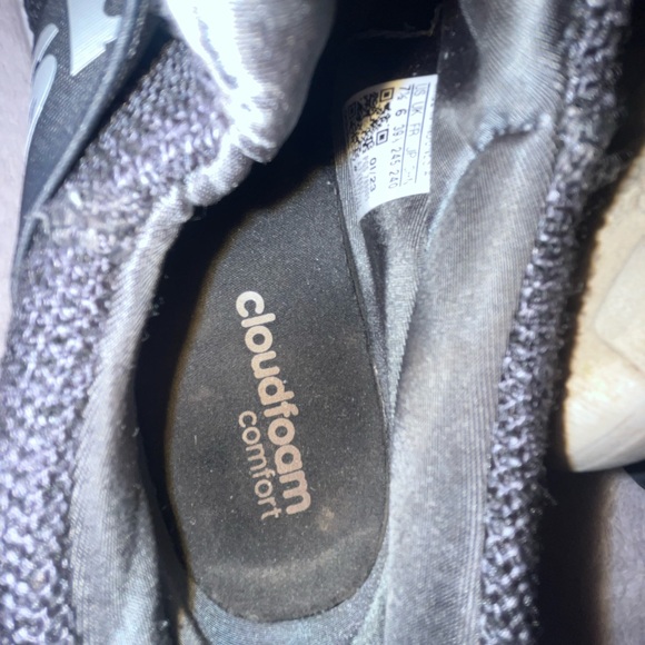 Adidas Black and White Slip-On Sneakers - Picture 5 of 5